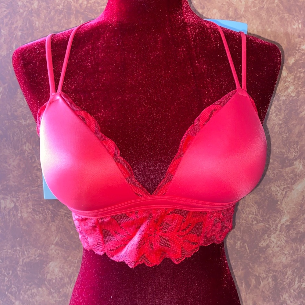 Pink Red bralette